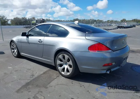 2004 BMW 645Ci z USA, uszkodzony, nr VIN WBAEH73414B190016